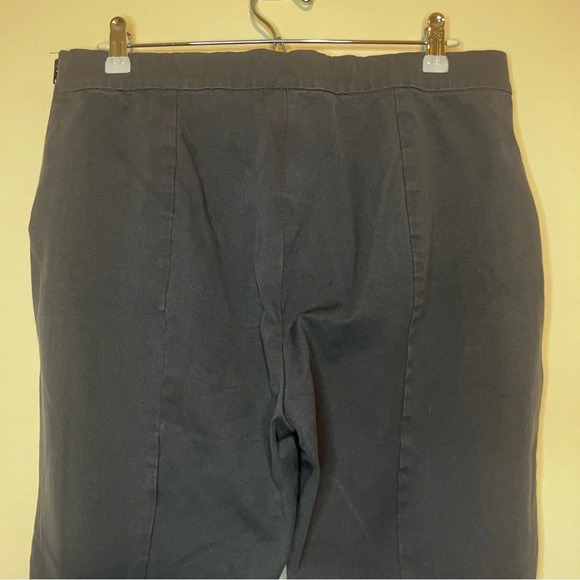 EVERLANE Grey Side Zip Pull On Stretch Pants - Picture 9 of 9